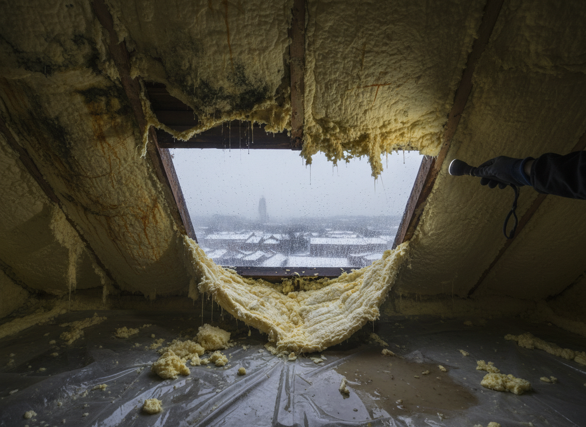 Spray Foam Removal in Worksop, South Yorkshire S80