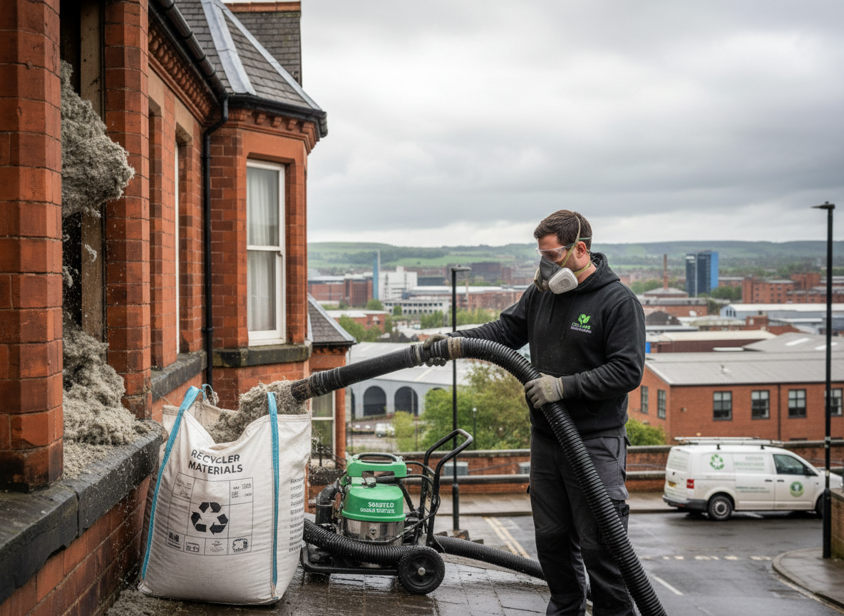 environmentally friendly insulation removal in Sheffield