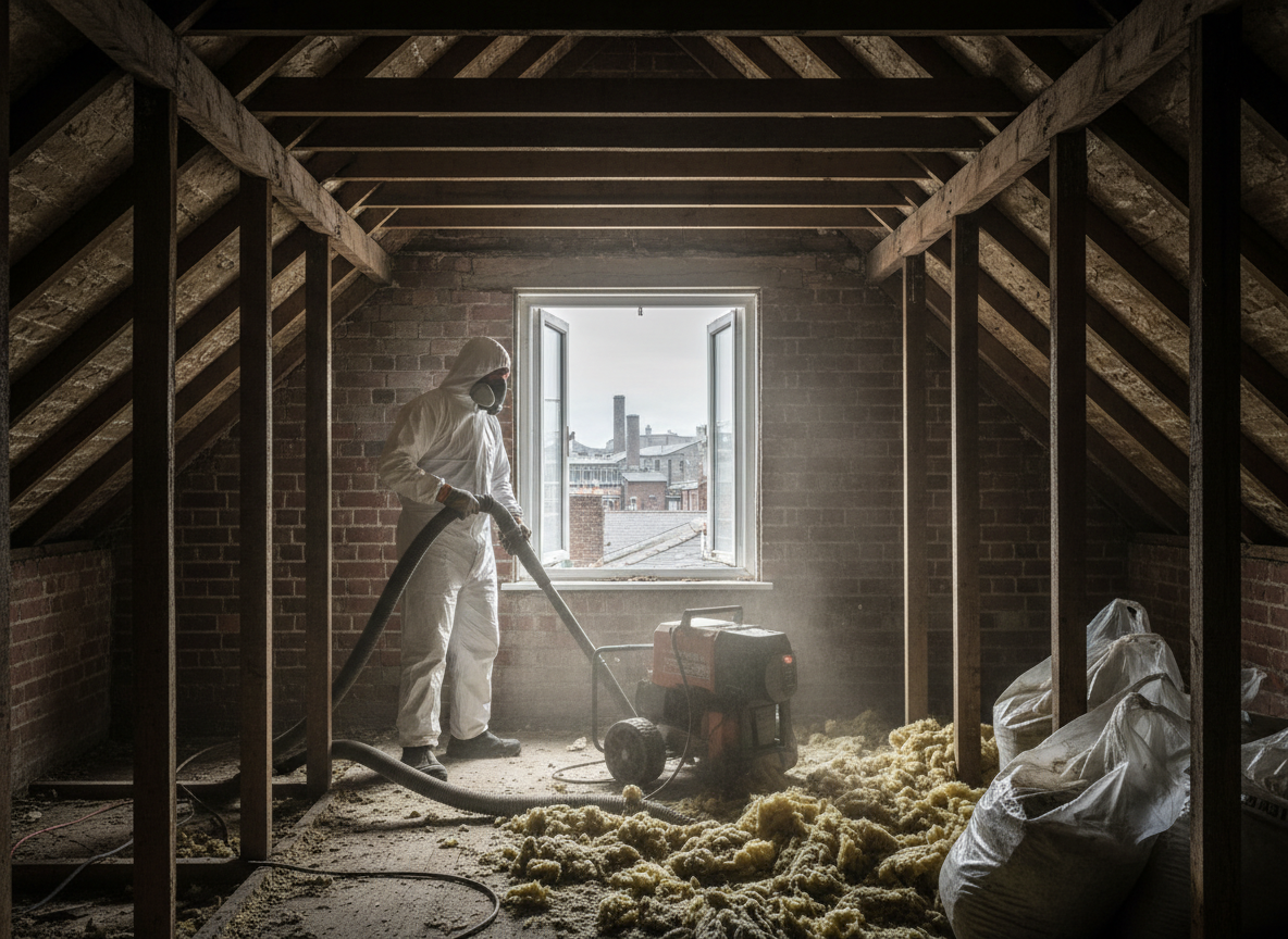 insulation removal service in Sheffield