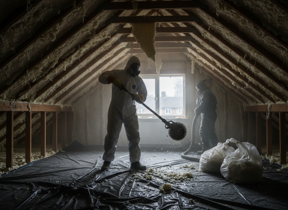 Same Day Spray Foam Removal in Sheffield, South Yorkshire